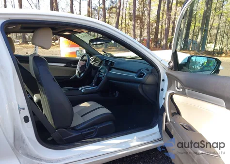 2018 Honda Civic Ex-L z USA, uszkodzony, nr VIN 2HGFC3B70JH352426